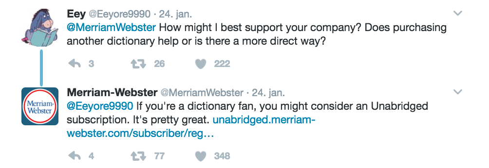 merriam-webster fan